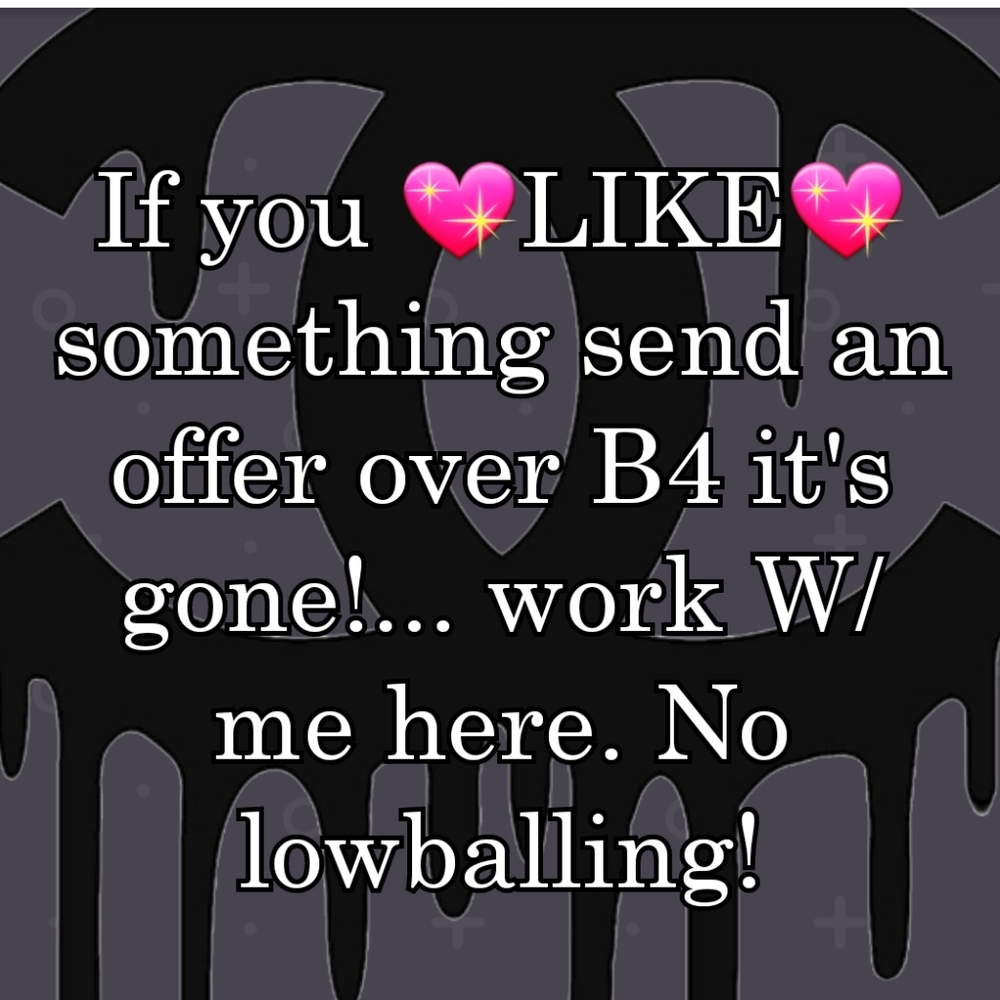 💞💞SEND YOUR OFFER OVER💞💞!